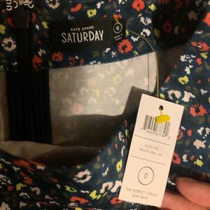 NWT Kate Spade Floral Saturday circle skirt